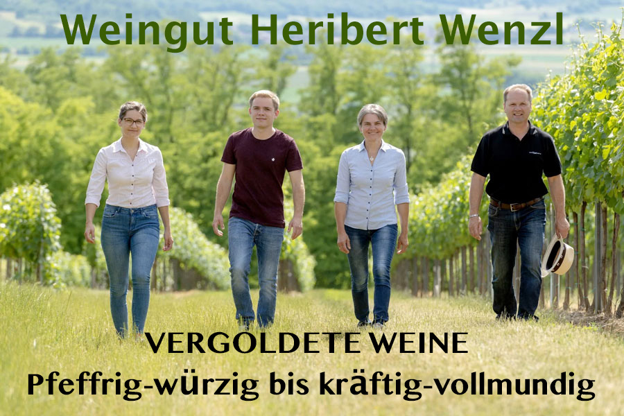 Eva, Heribert jun., Christine, Heribert sen. Wenzl © Weingut Heribert Wenzl