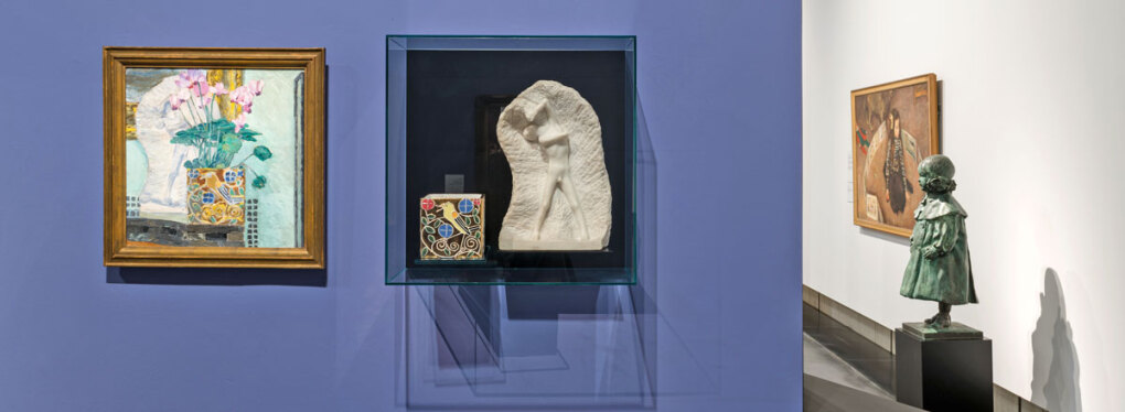 Secessionen. Klimt, Stuck, Liebermann, Ausstellungsansicht © Klaus Pichler / Wien Museum
