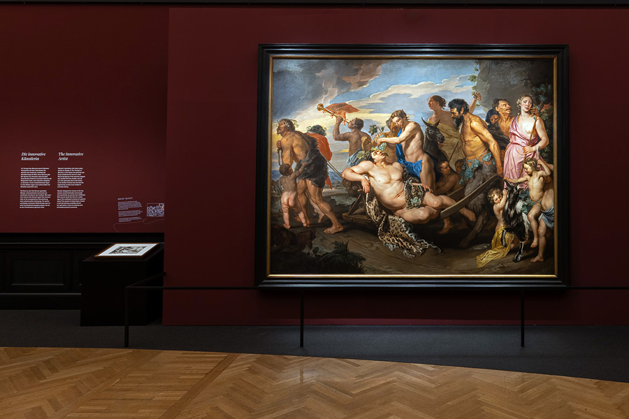 Michaelina Wautier, Der Triumph des Bacchus © KHM-Museumsverband Michaelina Wautier, Der Triumph des Bacchus © KHM-Museumsverband