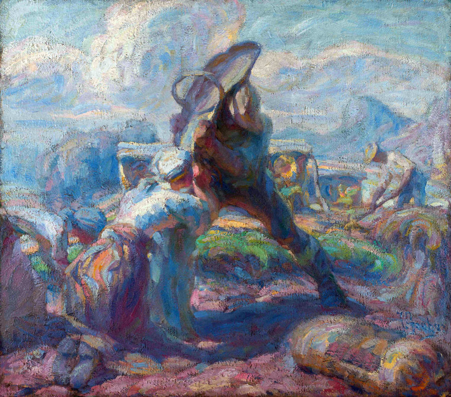  Ivan Grohar, Kartoffeln, 1909/10  © Galerija Novak (Ljubljana, Dubrovnik) 