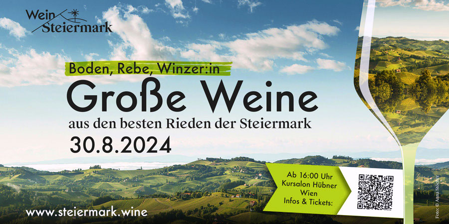 Große Weine Plakat